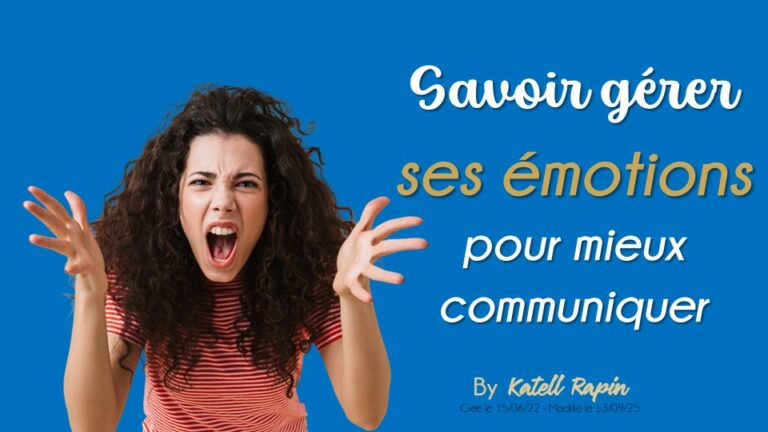 gestion des émotions
