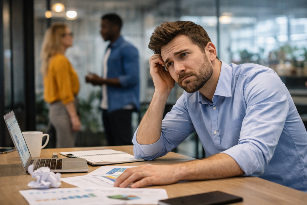 management | manager doute posture