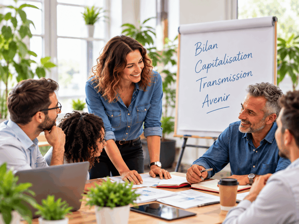 Formation bilan de fin de mandat CSE : élus préparant la capitalisation et la transmission